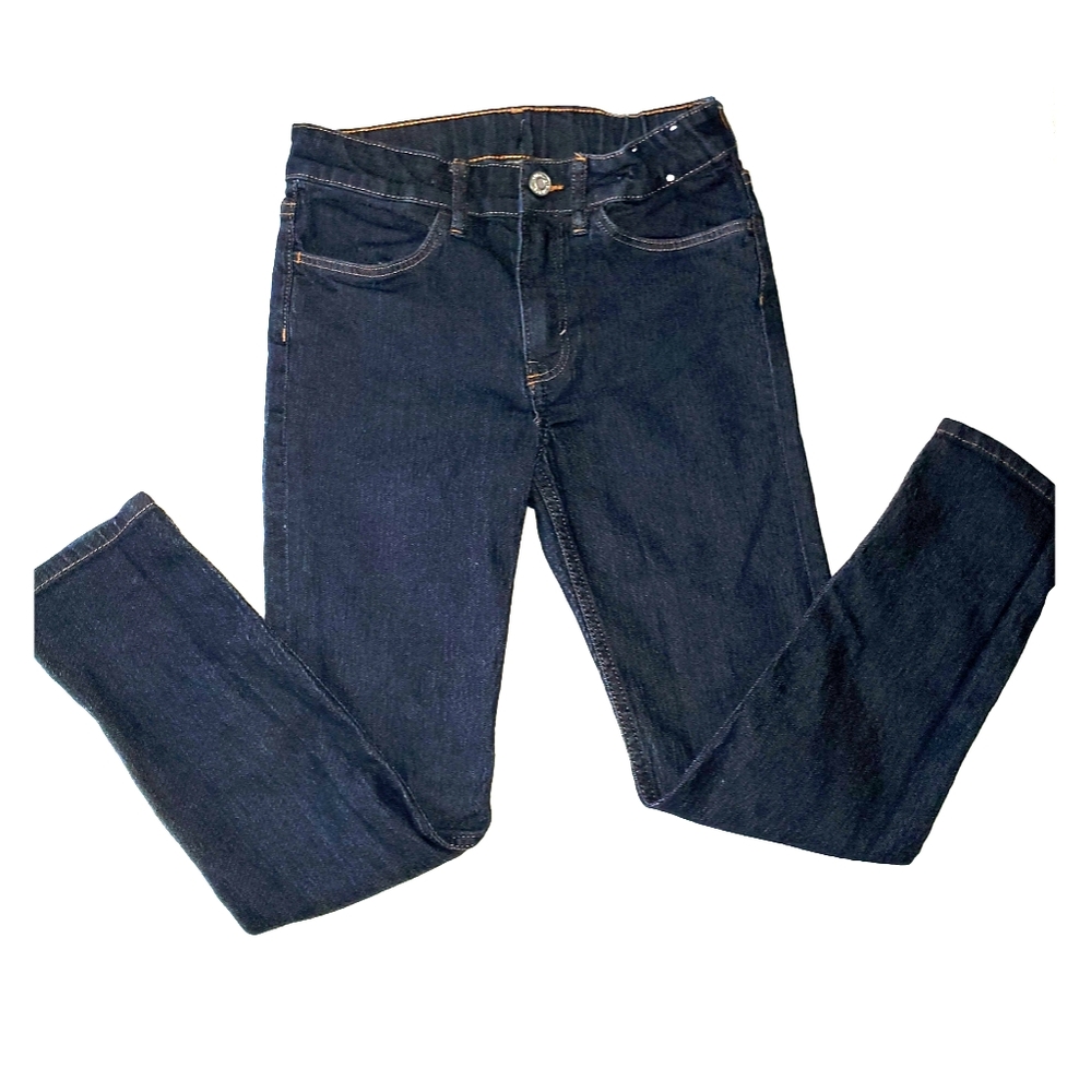 Dark blue skinny jeans